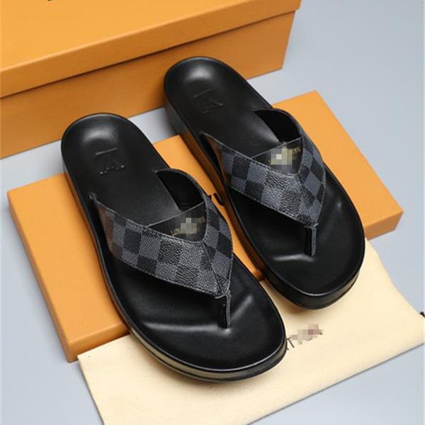 

men luxury slides slippers fashion flip flops women sandal floral brocade men slipper gear bottoms women striped beach causal slippers, Black