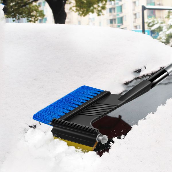 

retractable style car snow shovel brush ice to eliminate snow to go frost winter shovel