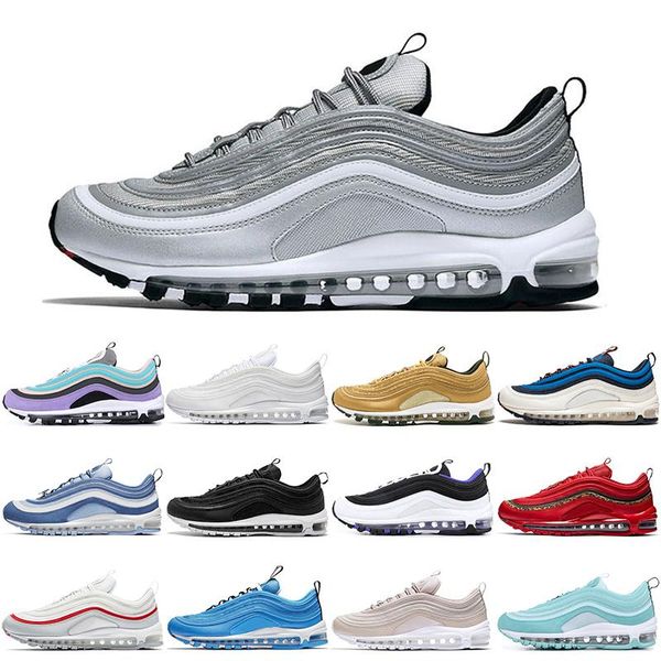 

2019 white men's sneakers running shoes black silver bullet metallic gold south beach men's and women's sports sneakers