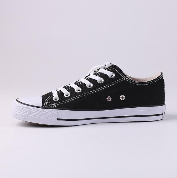 

new star big size 35-45 casual shoes low stars classic canvas shoe men /women canvas shoes cs10, Black