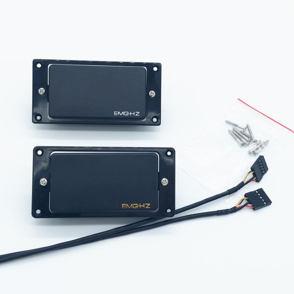 

emc hz h4 h4a active humbucker electric guitarppickup 1 set black new