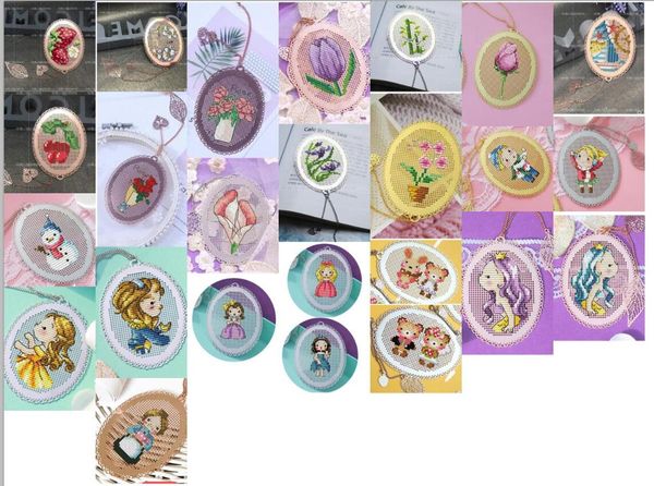 

xx girls diy craft stich cross stitch bookmark metal silver golden needlework embroidery crafts counted cross-stitching kit