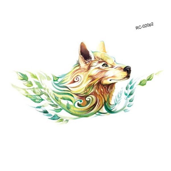 

waterproof disposable tattoo stickers ins wind personality color small fresh men and women tattoo stickers