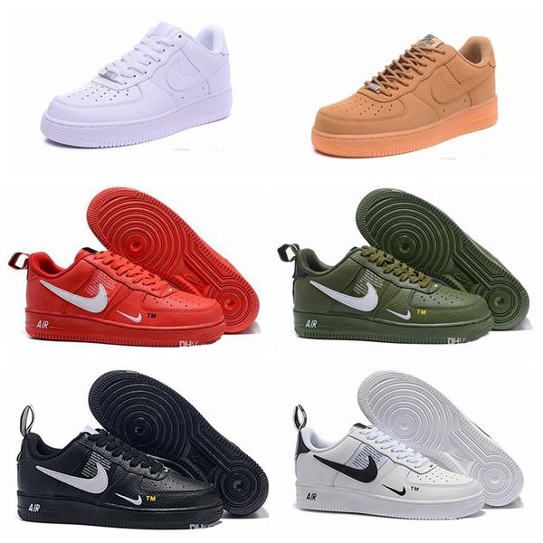 

2019 new skate shoes mens running shoes for men women one utility pack low sports sneakers mens trainers air zapatillas us5.5-11 d