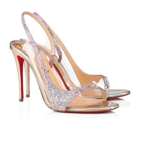 

women red bottom sandals evening shoes,luxry high heels renee strass rinestone pumps women sandal party wedding dress shoe, Black