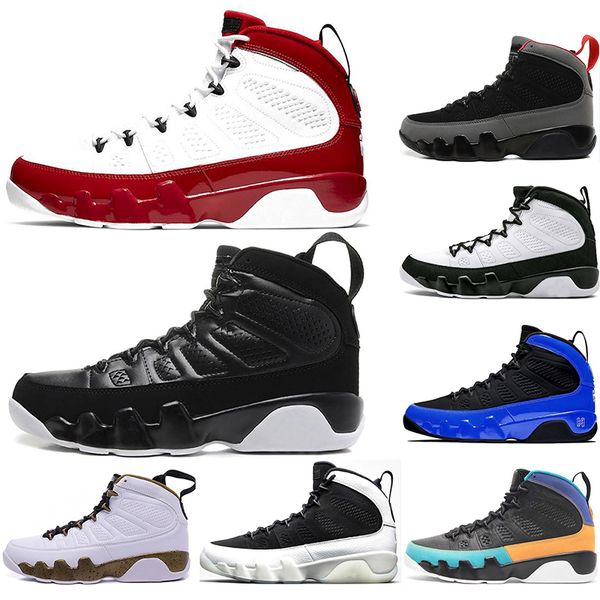

with socks 2020 9 9s men basketball shoes gym red racer blue citrus unc space jam mens trainers sports sneakers size 40-47