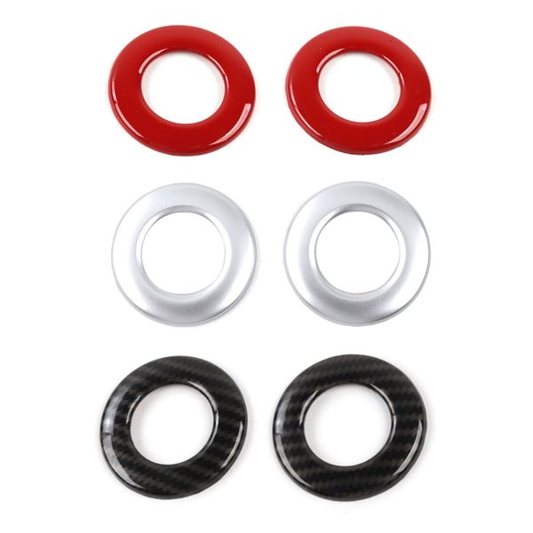 

areyourshop abs front reading light lamp cover for dodge challenger 2014-2019 reading lamp cover trim car auto accessories