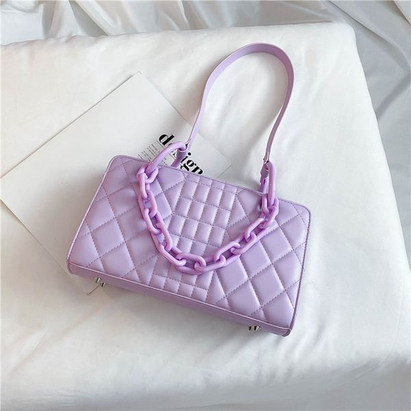 

bags for women brand original design texture 2020 new joker rhombic shoulder diagonal bag casual armpit bag