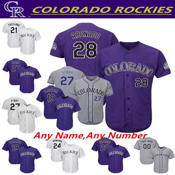 

Rockies Jerseys Colorado 19 Charlie Blackmon 21 Kyle Freeland 28 Nolan Arenado 27 Trevor Story 24 Ryan McMahon Ian Desmond Senzatela Parra