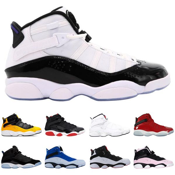 

Discount AirИорданияРетро 6 Ring 6s Bred Мужчины Баскетбольные кроссовки такси Concord Space Jam Aqu