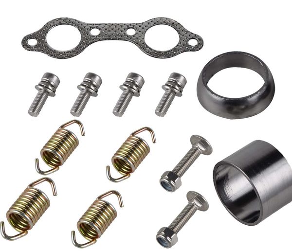

atv exhaust gasket and spring rebuild kit for polaris rzr 800 efi eps 2011-2014