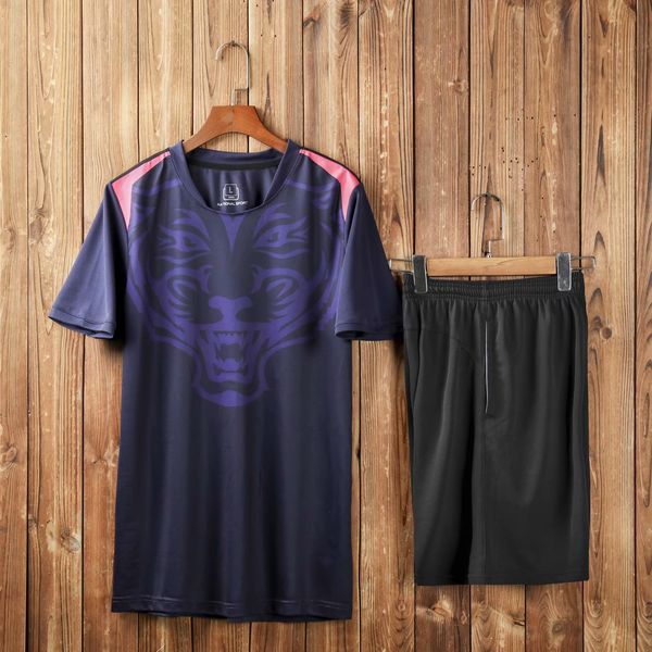 

мужские трикотажные изделия футбола дизайн online customized мужские mesh performance личность магазин популярный обычай футбол одежды унифо, Black;red