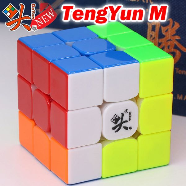 

magic cube puzzle dayan 3x3x3 333 cube v8 magnetic tengyun m champion competition professional twist wisdom club toys gift game y200428