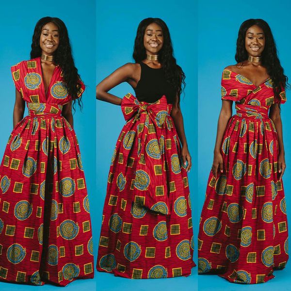 casual african dress