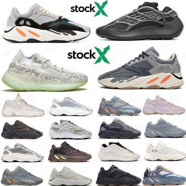 

stock x 700 kanye west running shoes vanta 700 v3 alvah azael 3m reflective 380 mist alien luxury mens designer sneakers 36-46