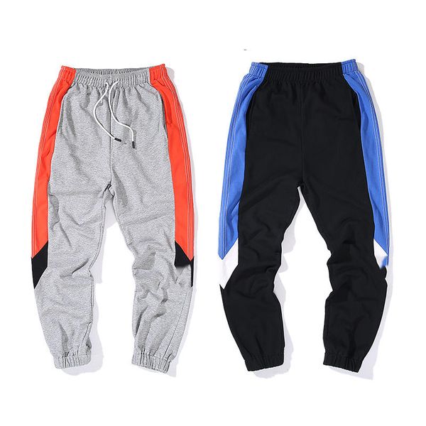 

mens brand designer 2020 sport pants comfortable casual fashion trousers new arrive thicken sweatpants selling, Black