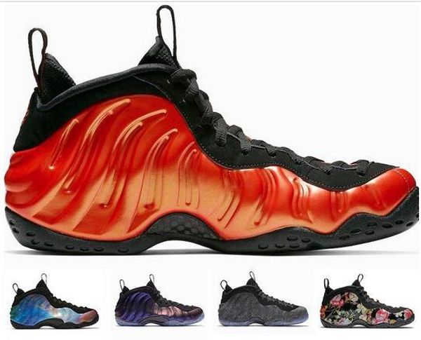 

alternate galaxy 1.0 2.0 olympic penny hardaway black metallic gold mens basketball shoes foams one men sports sneakers designer size 7-13