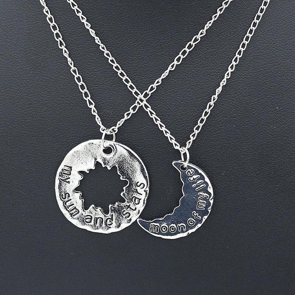 

вс necklces игра престолов hishers хал khaleesi lovers ожерелья цепи moon of my life my sun stars подвески восхитительный moon necklces, Silver