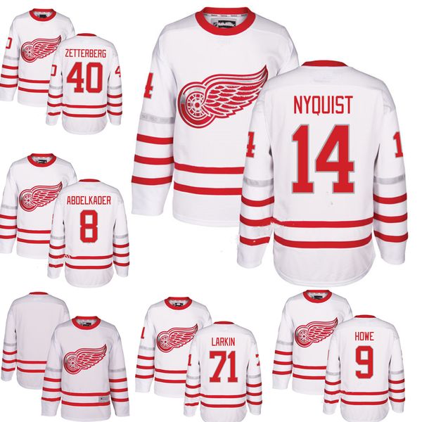 red wings centennial jersey