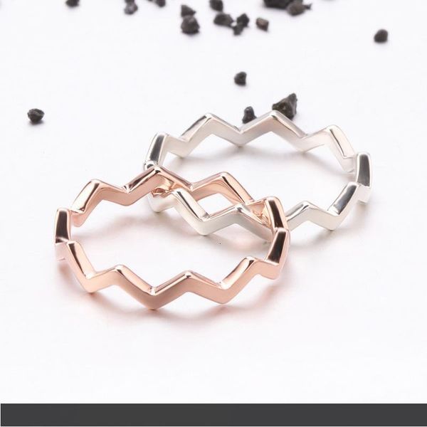 

классическое простое кольцо из стерлингового серебра с чистым серебром 925 пробы с коробкой sh190927, Silver