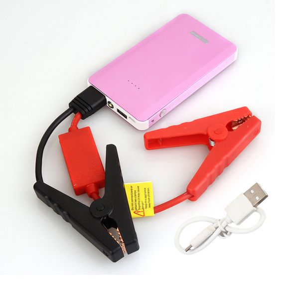 

red multifunction 30000mah car jump starter mini emergency charger battery power bank jump starter for car phone
