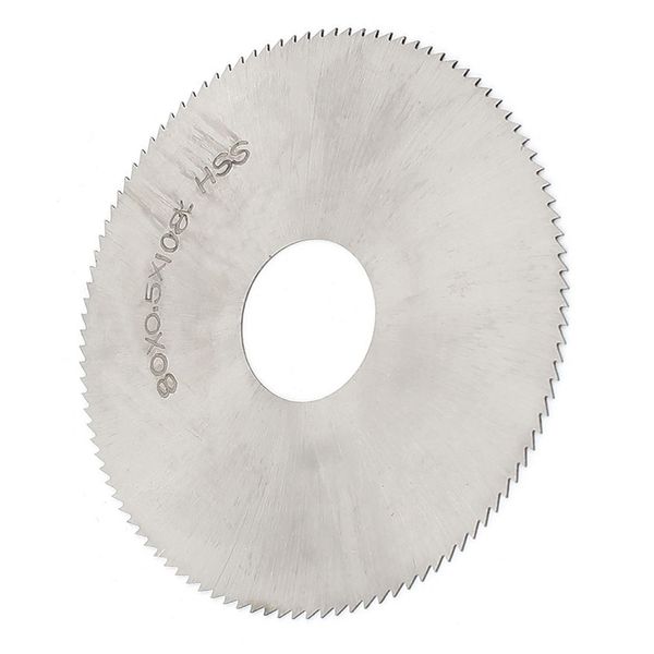 

high speed steel 108t slitting saw blade 80mm x 0.5mm x 22mm