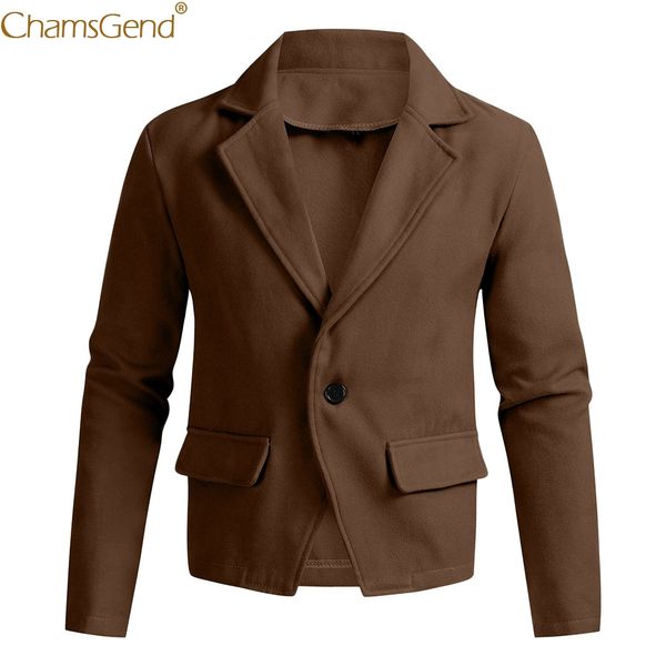 

2018 new winter coat men men's winter warm slim fit trench coat jacket long sleeve outwear casual jackets nov21, Black;brown