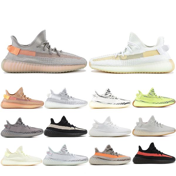 

clay static true form hyperspace running shoes for men women beluga semi frozen yellow zebra cream sesame sports sneakers 36-45