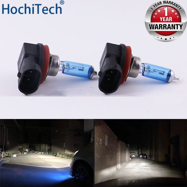 

car headlight super bright halogen bulb 1pcs h11 12v 6000k clear fog lights 3000lm 100w 55w xenon dark blue driving lamp
