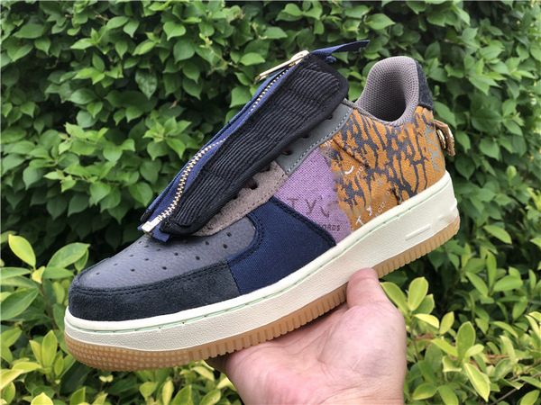

update travis scotti x basketball shoes 1 high og ts sp 2020 suede fashion unique designer bronze black mens sports shoes