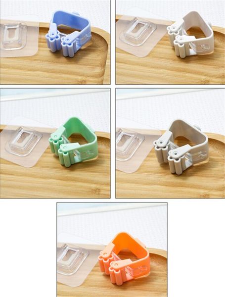 

new home mop rack bathroom accessories wall mounted shelf organizer hook broom holder hanger behind doors on walls kitchen storage tool