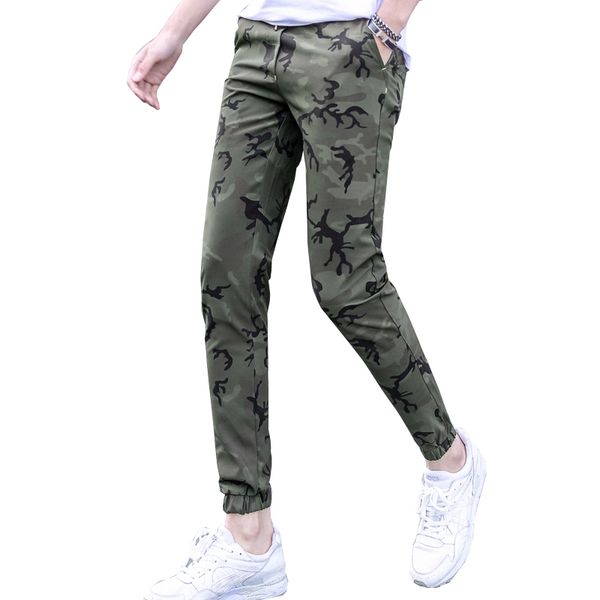 

мужские осенние камуфляжные брюки удобные брюки-карго camo jogger прямая поставка abz108, Black
