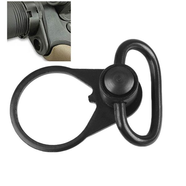 Airsoft AR 15 M4 accessori per armi tattico QD Sling Swive Mount Adapter con pulsante per la caccia