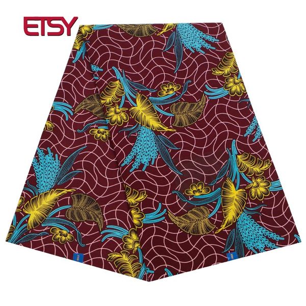 

2020 fashion new wax 100% cotton hollandais fabric wax africa fabric batik fabrics for africa clothing 24fs1299, Black;white