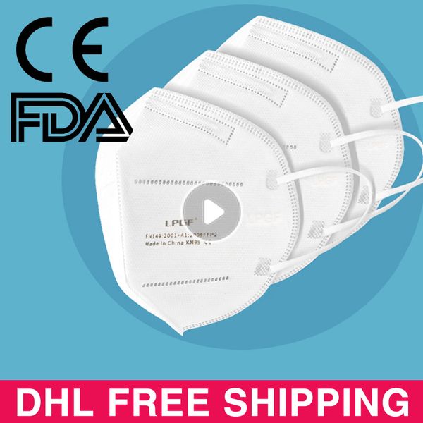 

3m n95 kn95 disposable face mask ffp2 ffp3 masks masque cover face mask protective anti dust pm2.5 5 layer mouth 98%filtration kn95