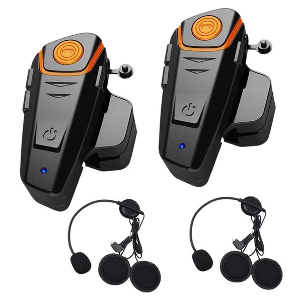 

bluetooth headset for motorcycle helmet intercom interphone walkie-talkie for motorcycle motorbike music handsto 2-3 riders car