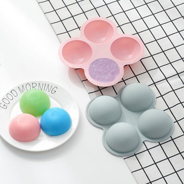 stampo per torta in silicone strumento di cottura stampi 3d sapone fai-da-te dolce cioccolato cibo forma palla panetteria pasticceria cottura moldes de silicona