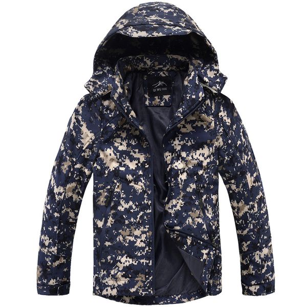 

genuine product raincoat jacket spring and autumn 2018 men's camouflage soft cover outdoor single layer hooded raincoat jacket s, Tan;black