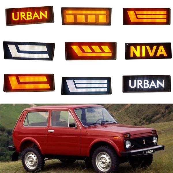 

2019 new for lada niva 4x4 1995 car external lights 12v led auto car side marker indicator low led side light