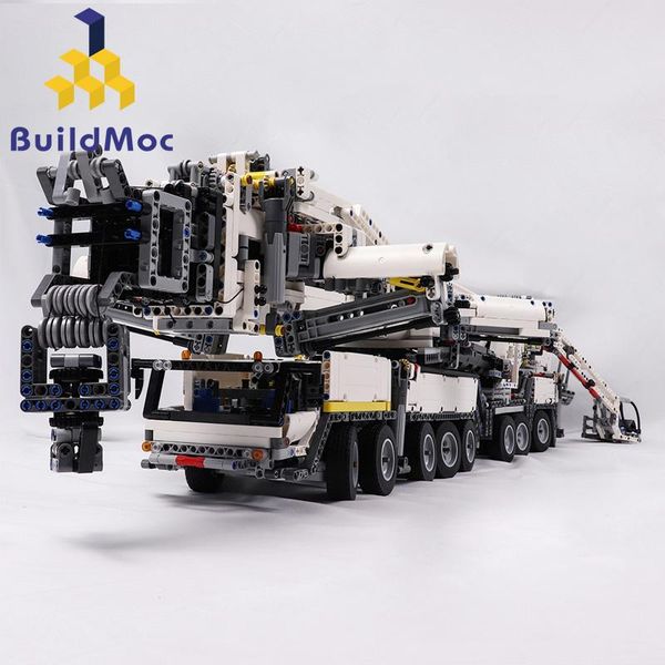

buildmoc новая мощность мобильный кран строительство ltm11200 rc liebherr техника мотор комплекты блоки кирпичи день рождения дети подарок c