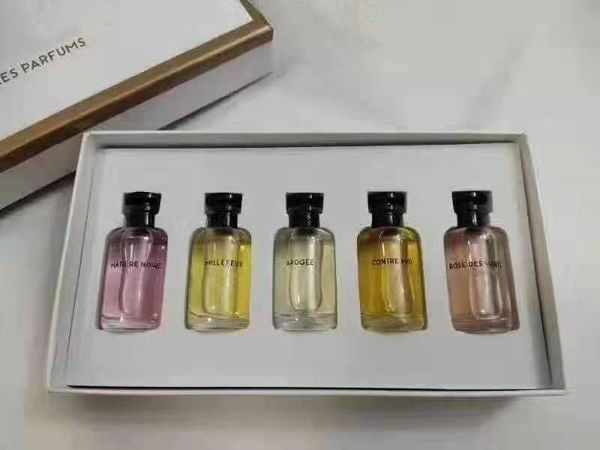 

Top Brand High Lady Качество Fragrance Collection 5шт набор 5 в 1 Perfume Spray Духи 10ML * 5шт для женщин