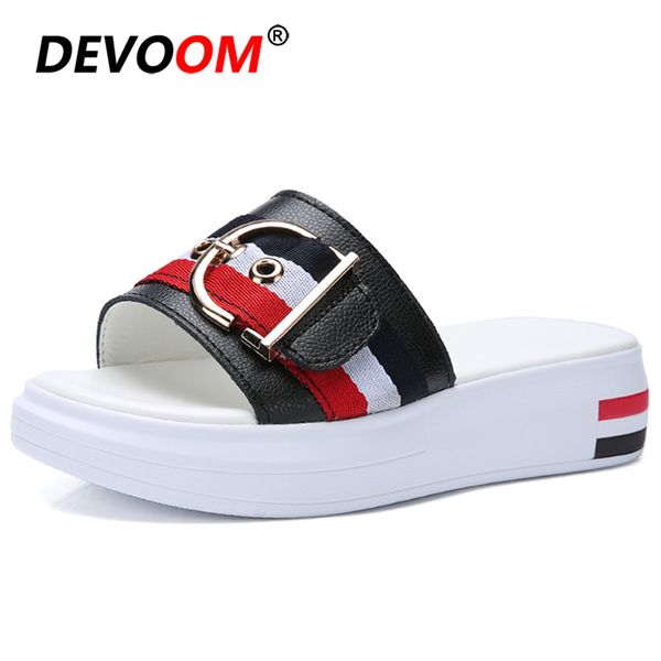 

summer women sandals 2020 fashion slippers women beach casual platform ladies shoes home slippers non-slip black slides 40
