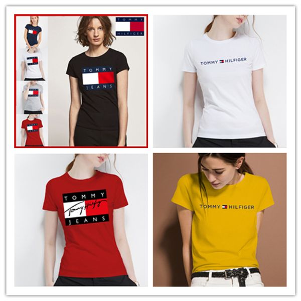 

Summer de igner t hirt for men top luxury letter embroidery t hirt men women clothing hort leeved 13 tommy a3 13 hilfiger, White