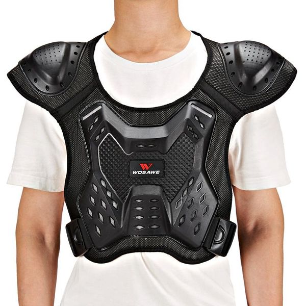 

wosawe motorcycle armor jacket motocross armor vest chest shoulder hand joint protection spine chest gear