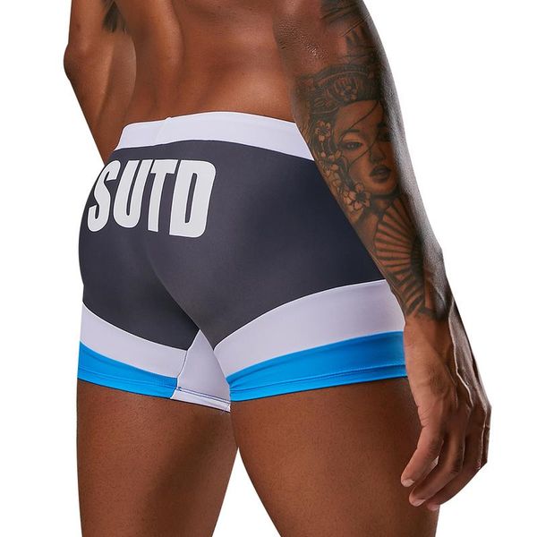 

men's swimming trunks beach elastic flexible swimsuit comfortable swim shorts