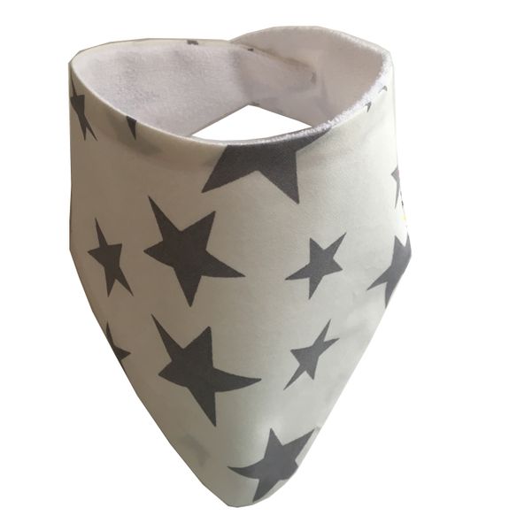 

pafuli handmade kutis bandana bib gray stars pet supplies home garden