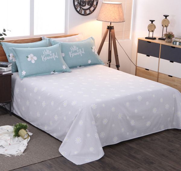 

bedroom cotton sheet twin full queen flat bed sheets bedroom bedding double single bed bedsheet bedclothes home textiles flowers