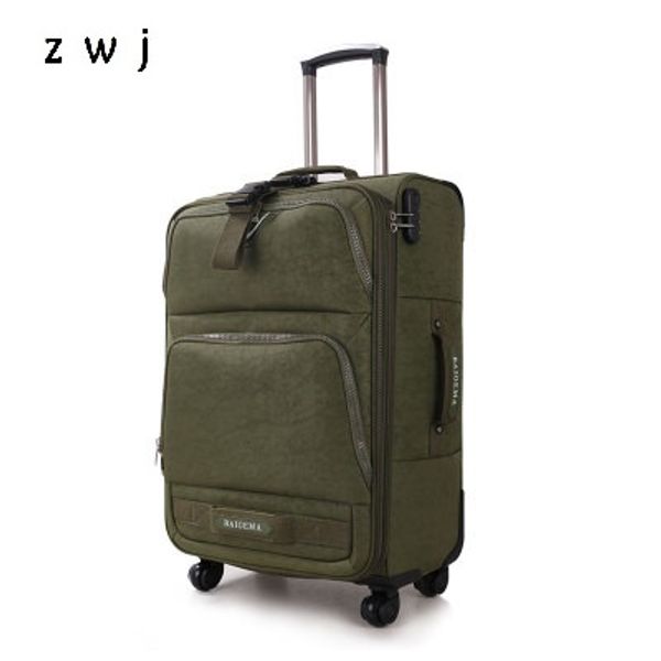 

20 24 28 дюймов оксфорд тележка чемодан супер легкий большой емкости путешествия прокатки багажа