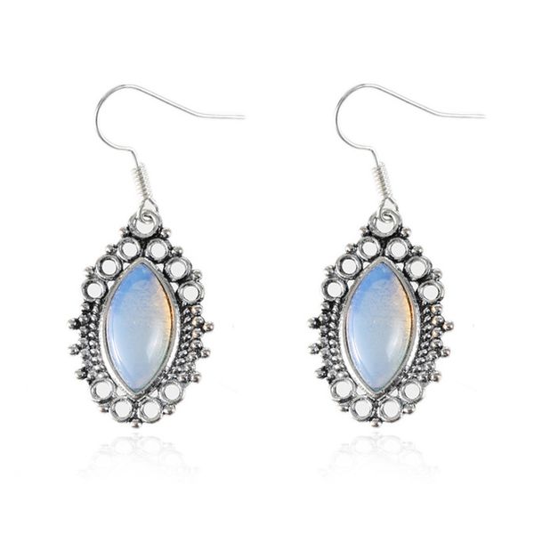 

classic bohemia style silver earrings fashion women dangle earring wedding brand jewelry accessories for female party gift