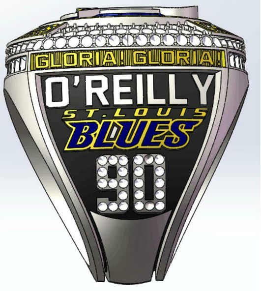 

Размер 6-15 Для 1-го чемпионского кольца 2019 года кольцо St.Louis Blues